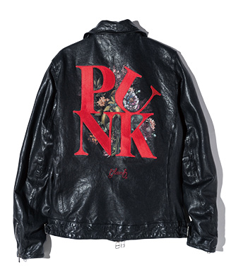 GB0324/JKT01 : Punk Bouquet Riders Jacket